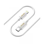 Кабель Luxe Cube USB Type C-Lightning, 3А, 1м, білий  (8886668686693)