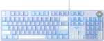 Клавіатура Aula Mechanical F2088 PRO White/Violet, plus 9 Purple keys KRGD blue (6948391234915)