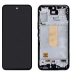 Дисплей Samsung SM-A546 Galaxy A54 5G (2023) у зборі з сенсором та рамкою Awesome Black service orig (L26905)