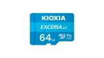 Карта пам`ятi MicroSDXC  64GB UHS-I/U3 Class 10 Kioxia Exceria G2 R100MB/s (LMEX2L064GG2) + SD-адаптер