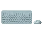Комплект (клавіатура, мишка) бездротовий A4Tech Fstyler FG3200 Air Blue