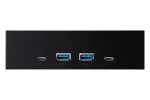 USB-хаб Frime USB 3.1 2 x type A & 2 x type C VL820 Black (ECF-FP2xTA&2xTC.54)