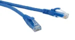 Патч-корд литой, UTP, RJ45, Cat.5e, 10m, синій