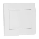 Вимикач SVEN Home SE-103 прохідний двополюсний одинарний прихованого типу білий