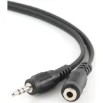 Кабель-подовжувач CABLEXPERT mini-jack 3.5мм 3м Black (CCA-423-3M)