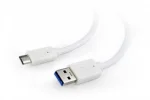 Кабель Cablexpert (CCP-USB3-AMCM-1M-W) USB 3.0 Type-A - USB Type-C , 1 м, білий