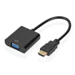 Адаптер Atcom (9220) HDMI-VGA, 0.1м, черный