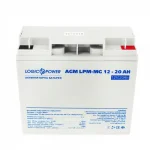 Акумуляторна батарея LogicPower 12V 20AH (LPM-MG 12 - 20 AH) AGM мультигель