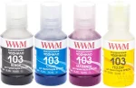 Комплект чорнила WWM для Epson L3100/3110/3150 4х140г B/C/M/Y (E103SET4)
