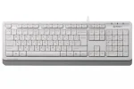 Клавіатура A4Tech FK10 Ukr White USB