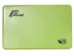 Внешний карман Frime SATA HDD/SSD 2.5", USB 2.0, Plastic, Green (FHE14.25U20)