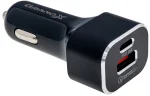 Автомобильное зарядное устройство для Grand-X (1хTypeC, 1хUSB3.1) PD 3.0, QС 3.0, AFC, FCP 36W Black (CH-29)