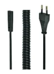 Кабель живлення Cablexpert (PC-C1-VDE-1.8M) CEE7/16-C7, 1.8 м, чорний (для електробритв)