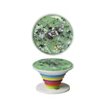 Тримач для смартфона LUXE CUBE  Black 3D  Green (9998866457452)