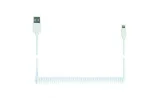 Кабель Cablexpert (CC-LMAM-1.5M-W) USB2.0 - Lightning, 1.5 м, спиральный, белый