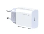 Мережевий зарядний пристрій Grand-X (1xUSB-C 20W) QC4.0, PD 3.0, FCP, AFC White (CH-770)