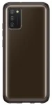 Чехол-накладка Samsung Soft Clear Cover Samsung Galaxy A02s SM-A025 Black (EF-QA025TBEGRU)