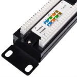 Патч-панель ATCOM 1U 19" 24-port UTP Cat.5e (P5124)