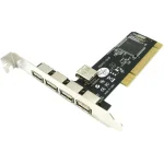 Контролер ATCOM USB 2.0 PCI card, 4-port, NEC chip (7803)