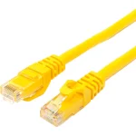 Патч-корд ATCOM U/UTP Cat.6 0.5м Yellow (12156)