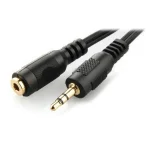 Кабель-удлинитель CABLEXPERT mini-jack 3.5мм 5м Black (CCA-421S-5M)