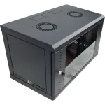 Настінна шафа 19" ESERVER ES-E635B (6U, 600x350мм, RAL9005)