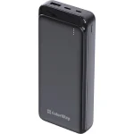 Повербанк COLORWAY Slim PD+QC 20000mAh Black (CW-PB200LPG3BK-PD)