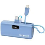 Повербанк PROMATE Nanopack-5 20W 5000mAh Blue