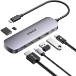 Порт-реплікатор ANKER 7-in-1 Nano USB-C Hub (A83D2HA1)
