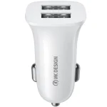 Автомобильное зарядное устройство WEKOME WP-C35 White