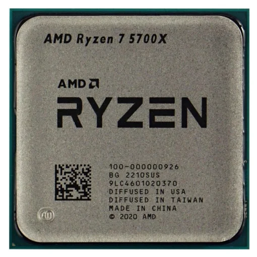 Процесор AMD Ryzen 7 5700X 3.4GHz AM4 Tray (100-000000926)