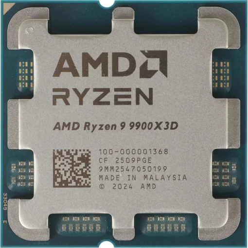 Процесор AMD Ryzen 9 9900X3D 4.4GHz AM5 Tray (100-000001368)