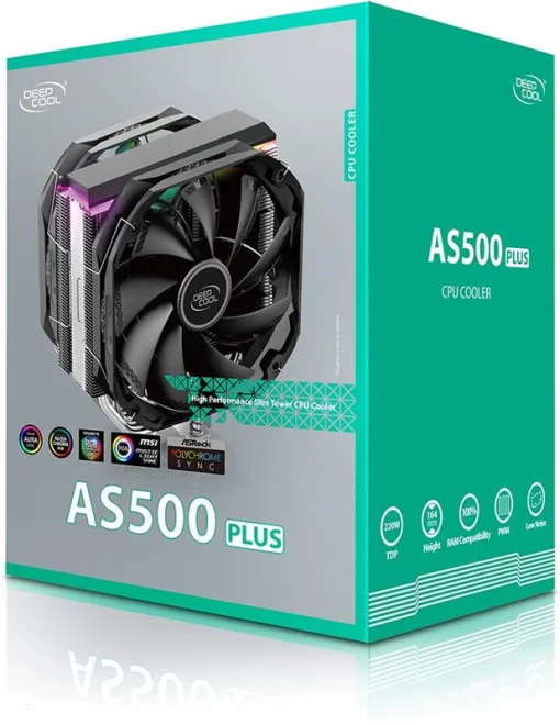 Процессорный кулер DeepCool AS500 Plus (R-AS500-BKNLMP-G)