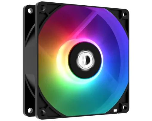 Вентилятор ID-Cooling NO-9225-XT ARGB, 92x92x25мм, 4-pin PWM, черный