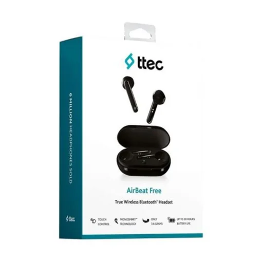 Навушники TTEC AirBeat Free Black (2KM133S)