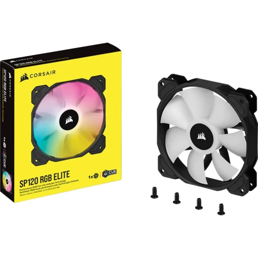 Вентилятор CORSAIR iCUE SP120 RGB Elite Performance Black (CO-9050108-WW)