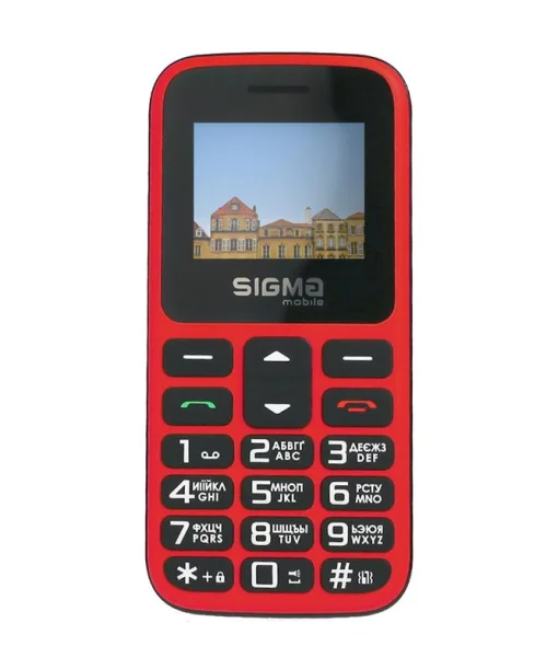 Мобильный телефон Sigma mobile Comfort 50 Hit 2020 Dual Sim Red (4827798120958)