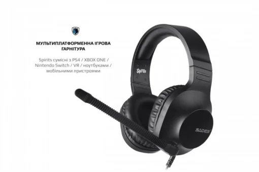 Гарнитура Sades SA-721 Spirits Black (sa721bkj)