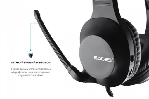 Гарнитура Sades SA-721 Spirits Black (sa721bkj)