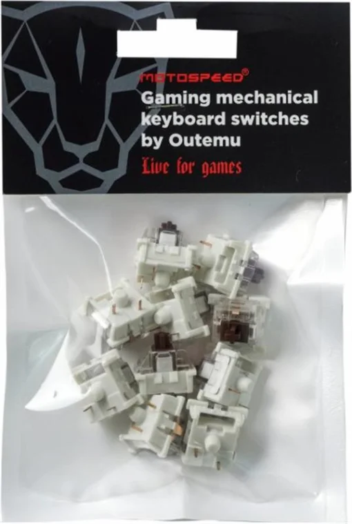 Набор переключателей Motospeed Outemu Brown (mtsw10brw)