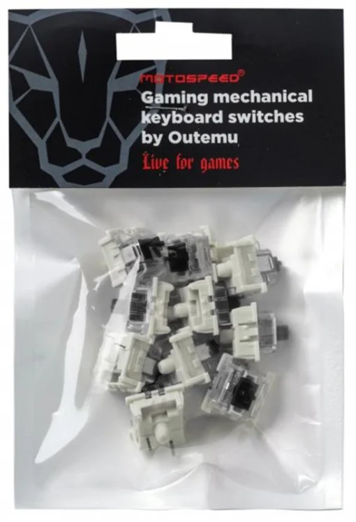 Набор переключателей Motospeed Outemu Black (mtsw10bck)