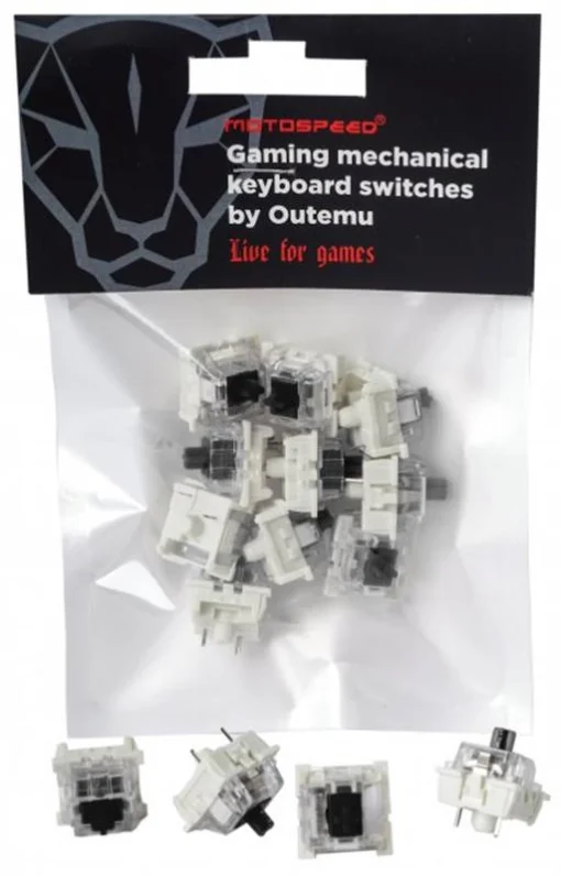 Набор переключателей Motospeed Outemu Black (mtsw10bck)