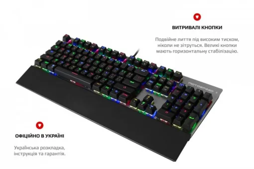 Клавіатура Motospeed CK108 Outemu Red Silver (mtck108mr)