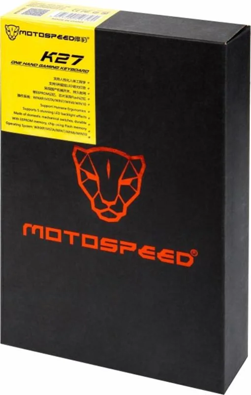 Клавіатура Motospeed K27 Outemu Red Black (mtk27mr)