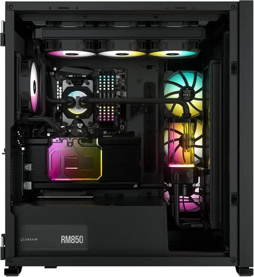 Корпус Corsair iCUE 7000X RGB Tempered Glass Black (CC-9011226-WW) без БП
