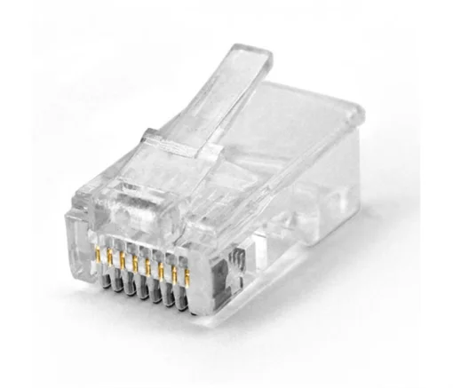 Коннектор RJ 45 Ritar Premium 13193 8P8C Cat-5 (100 шт/уп) Q100 позолоченные контакты