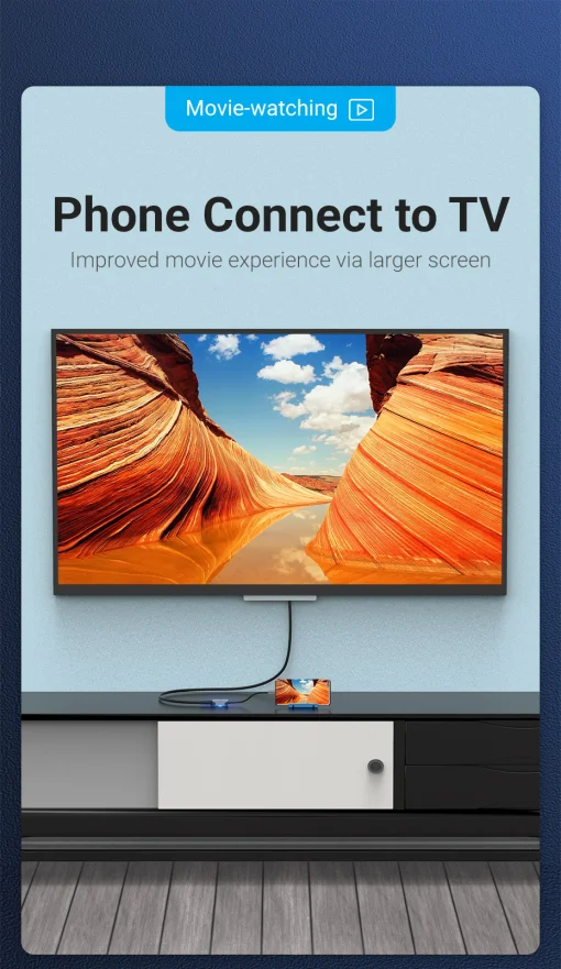 Кабель Vention Type-C - VGA, 0.15 m (TDFHB)