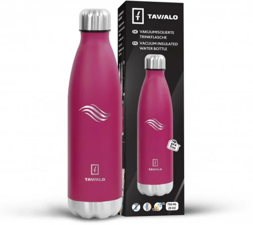 Термобутылка Tavialo 750 мл бордовая (191750103)