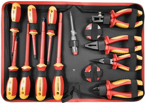 Набор инструмента диэлектрического Stark в нейлоновой сумке 14 предметов (501002014)