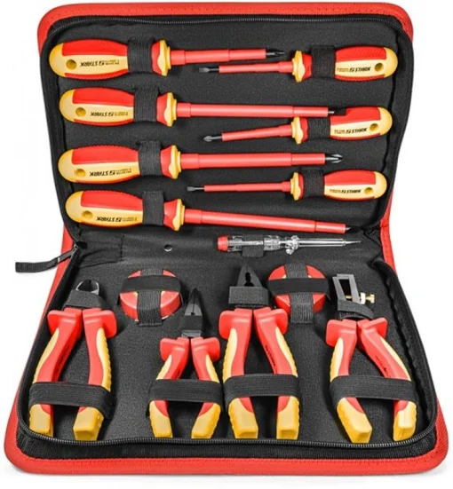 Набор инструмента диэлектрического Stark в нейлоновой сумке 14 предметов (501002014)